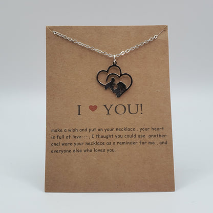 Inspirational Card Necklace