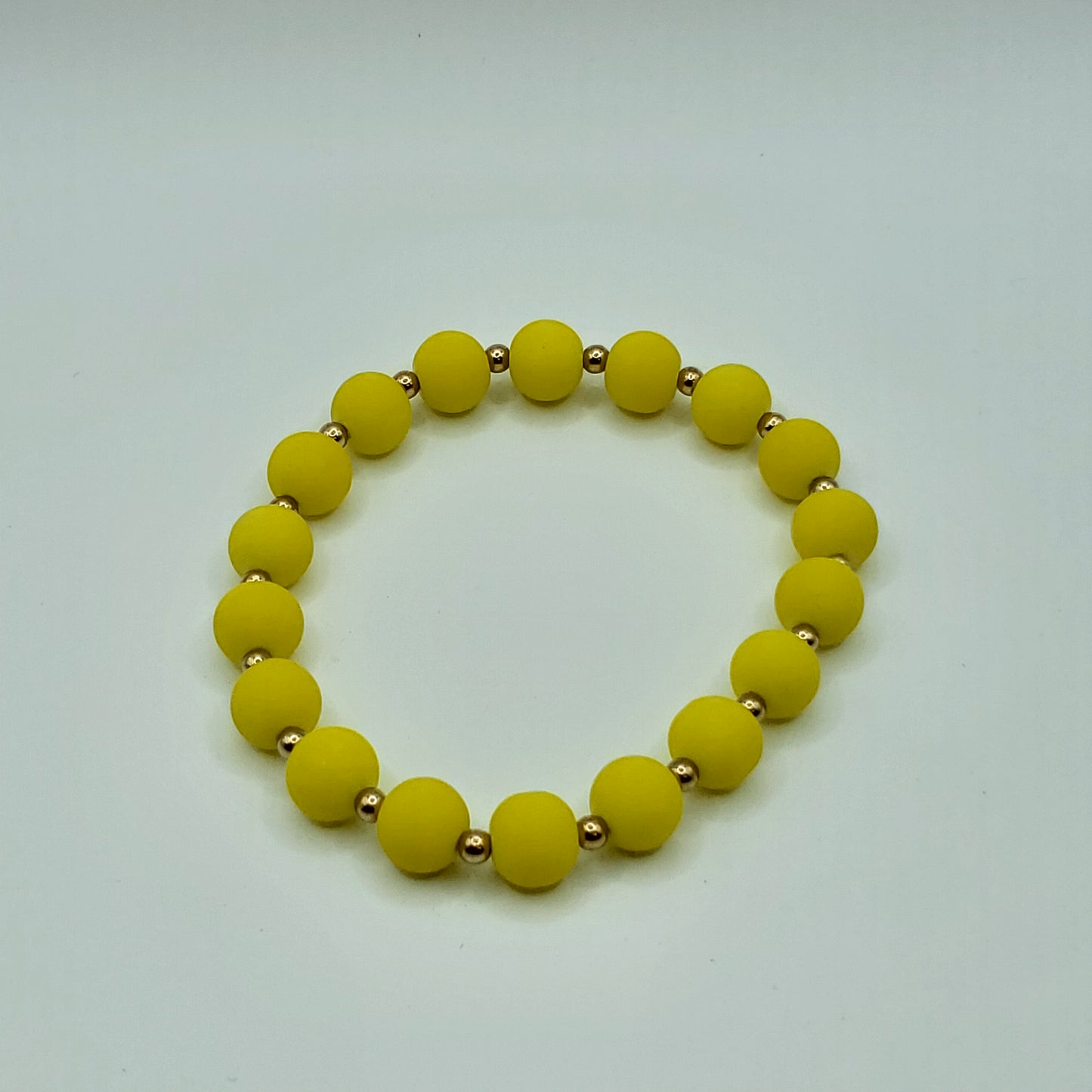 Gold Spacer Beaded Bracelets