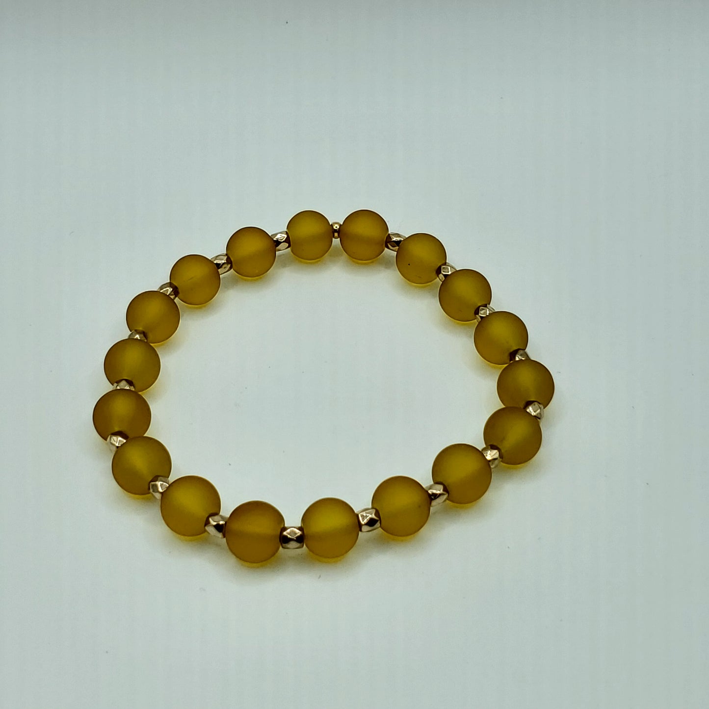 Gold Spacer Beaded Bracelets