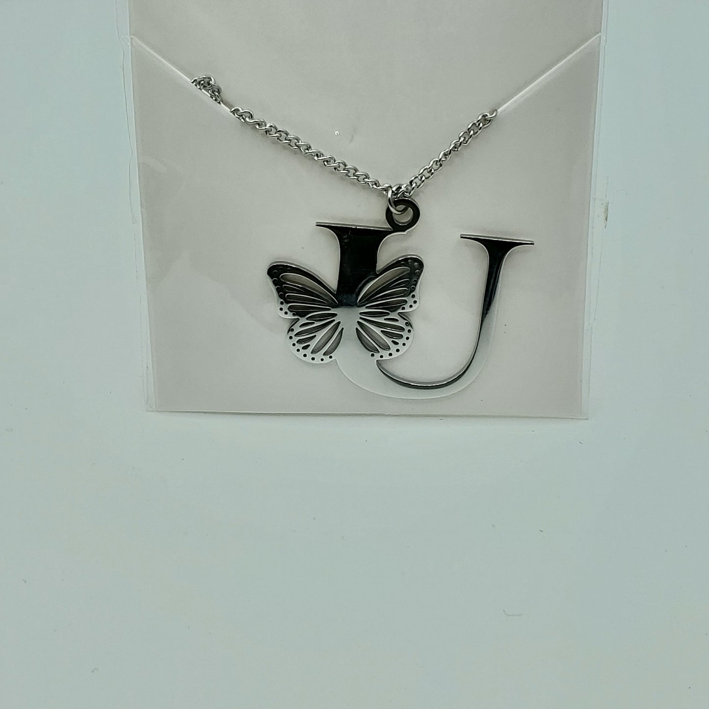 Butterfly 🦋 Initial Necklace