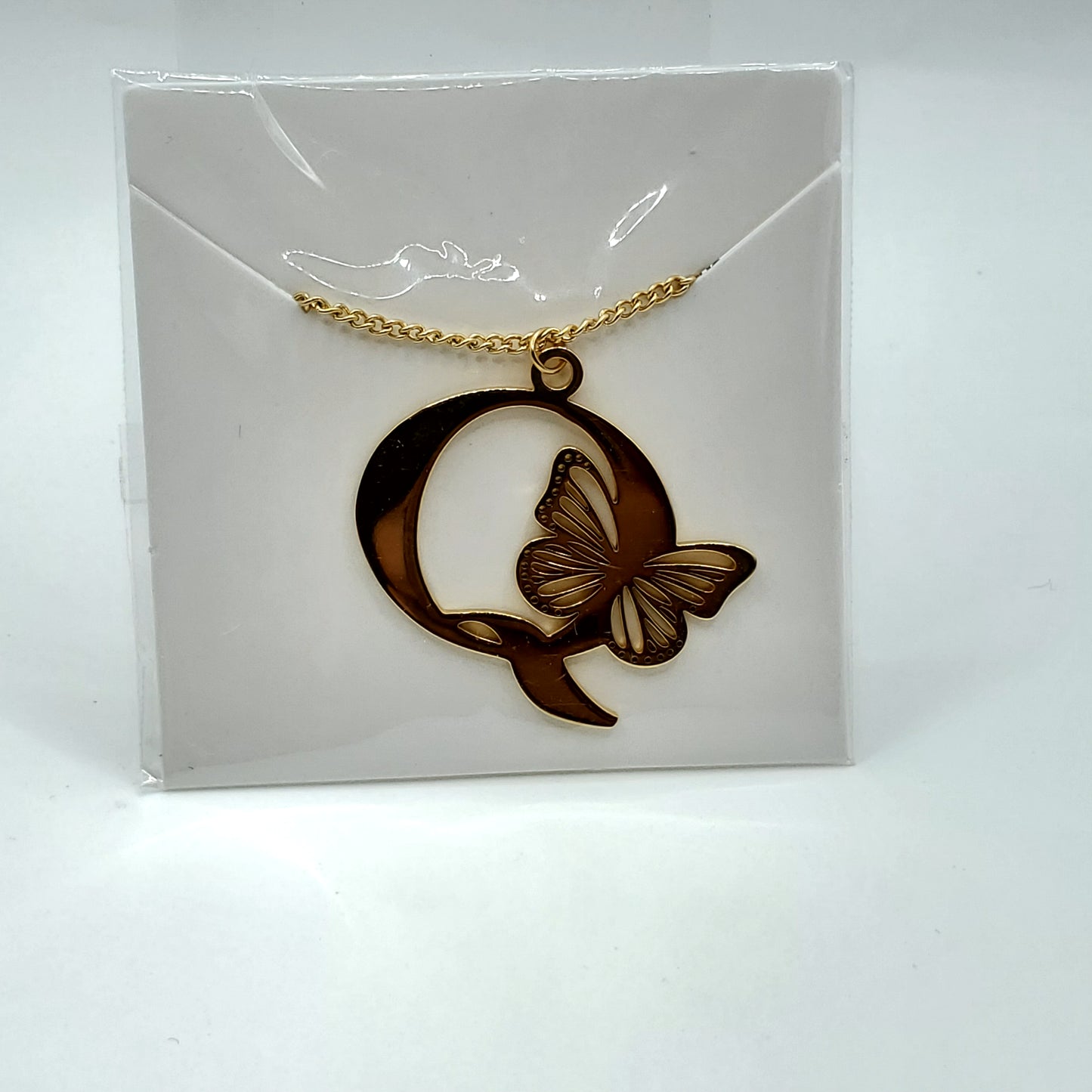 Butterfly 🦋 Initial Necklace