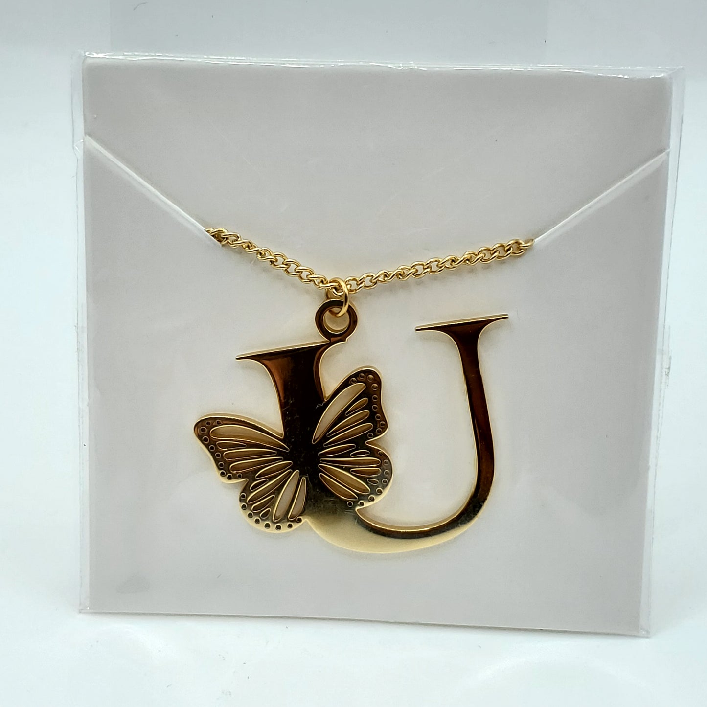 Butterfly 🦋 Initial Necklace