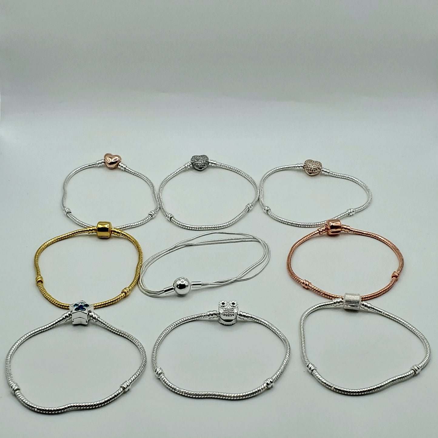 Sterling Silver Snake Chain Bracelets