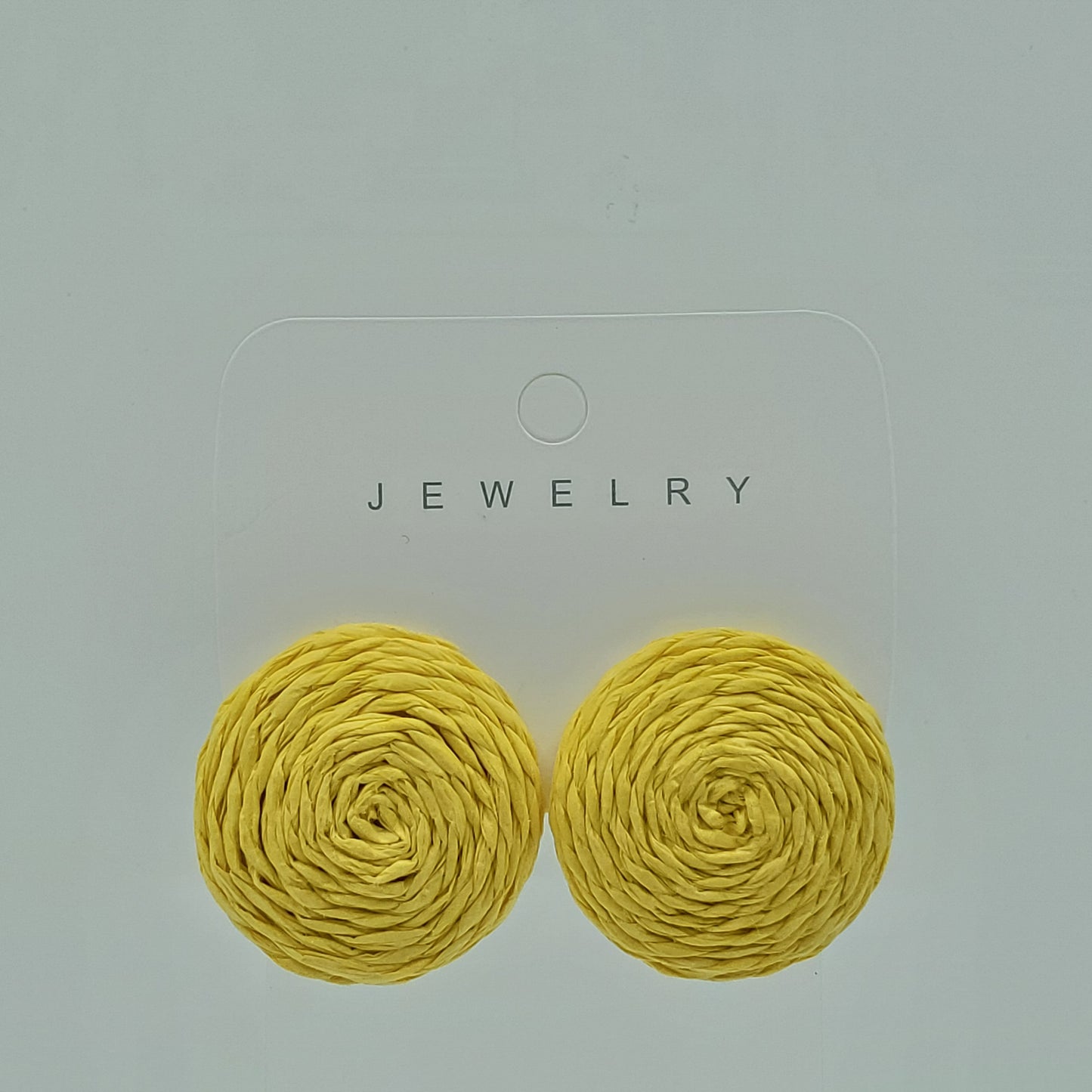 Braided Round Shape Studs