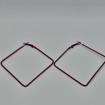 Retro Square Earrings