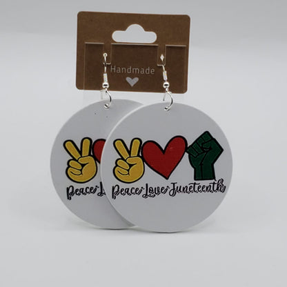 Juneteenth Earrings