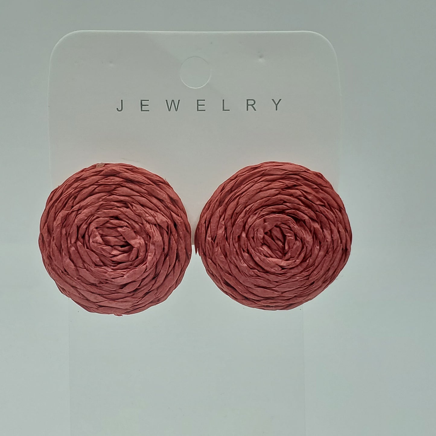 Braided Round Shape Studs