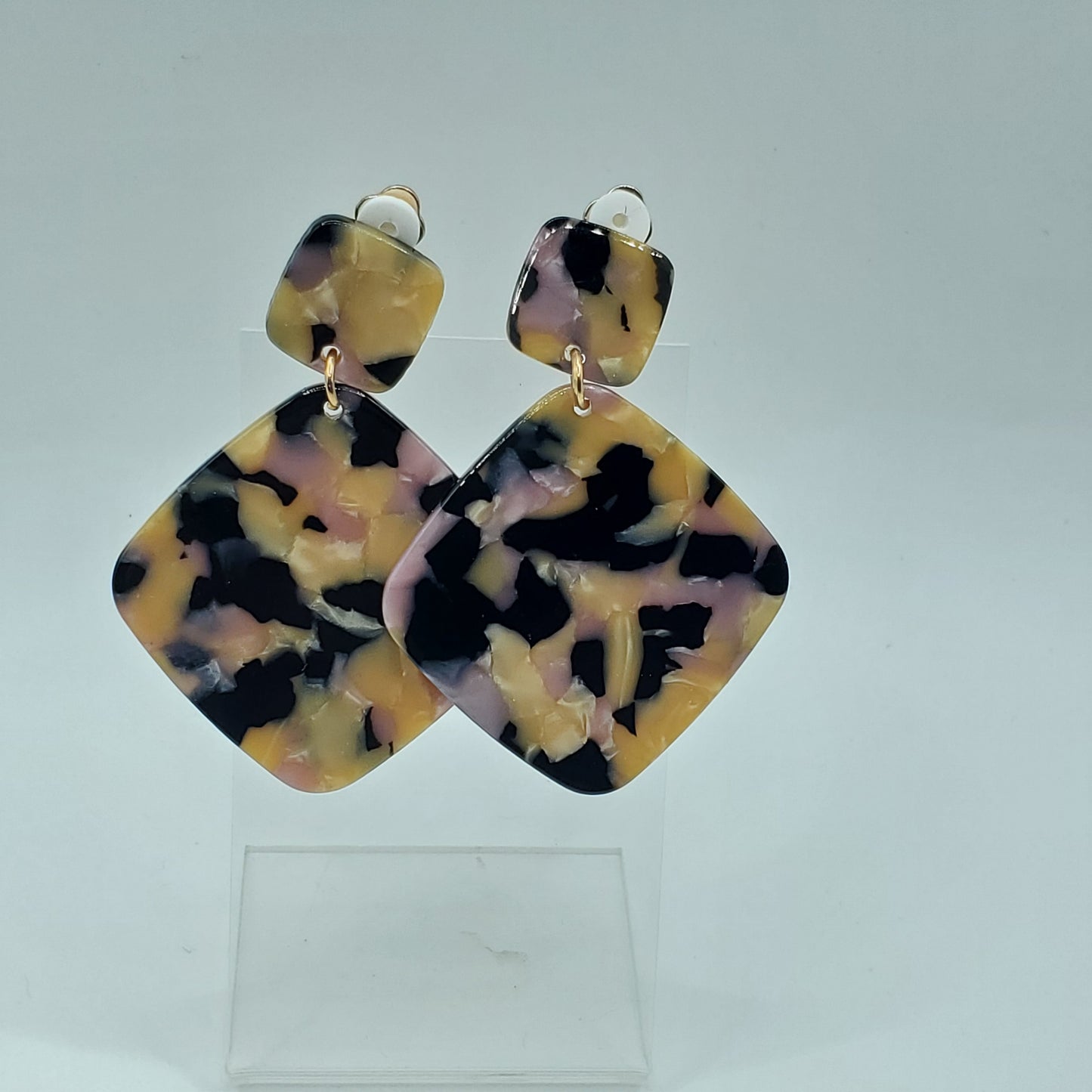 Acrylic Clip-on Earrings