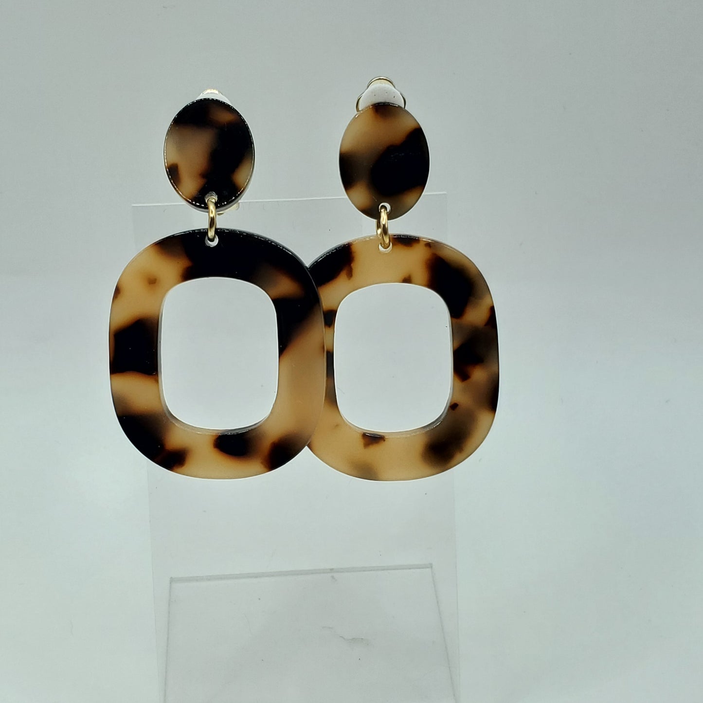 Acrylic Clip-on Earrings