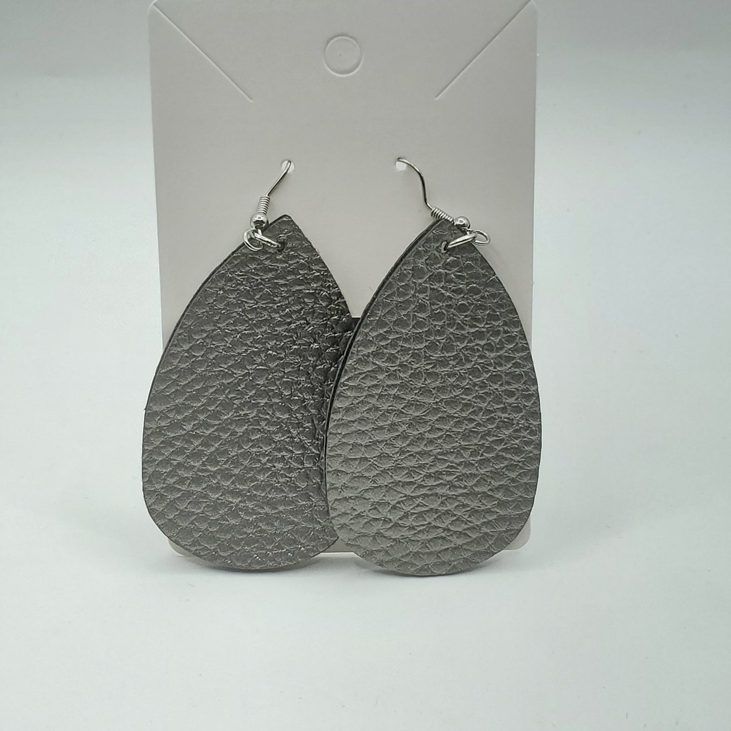 Faux Leather Earrings