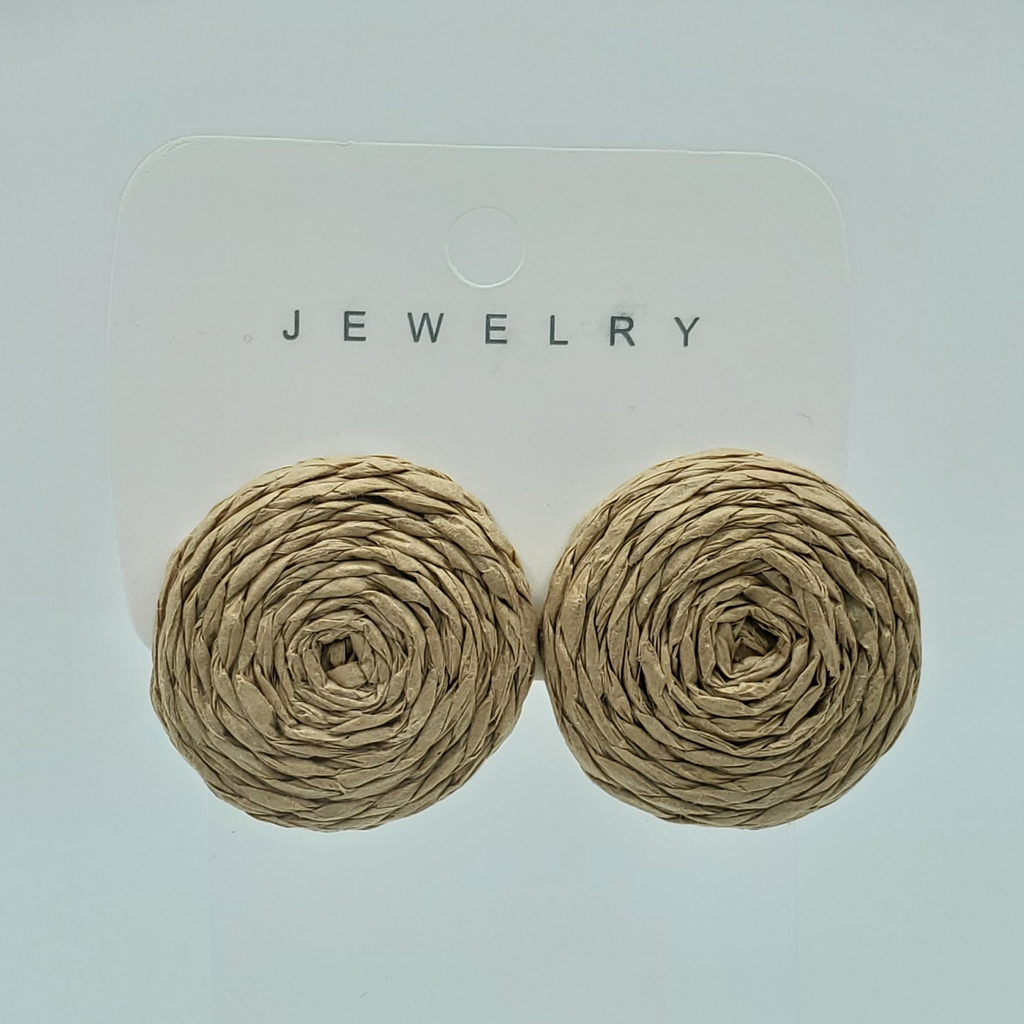 Braided Round Shape Studs