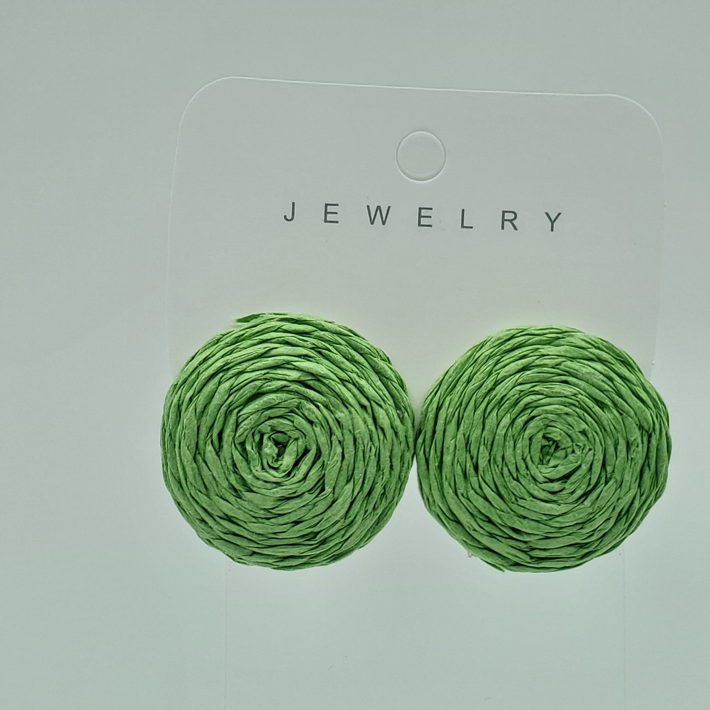 Braided Round Shape Studs