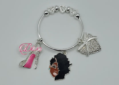 Sterling Silver Charm Bracelets