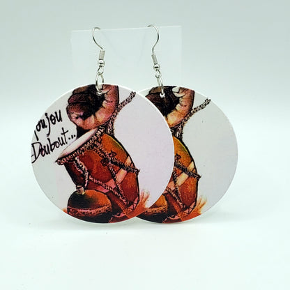 Fashion Me Wooden Earrings