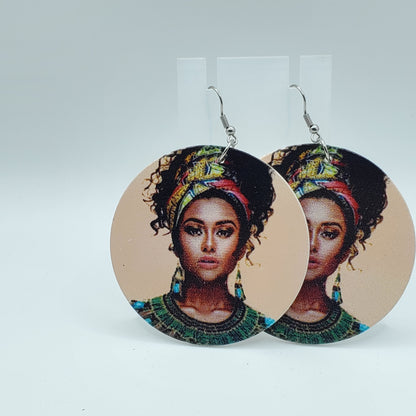 Fashion Me Wooden Earrings