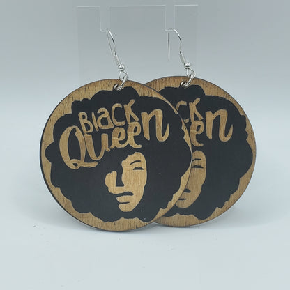 Fashion Me Wooden Earrings