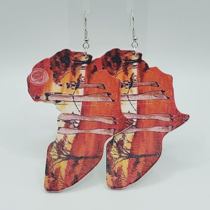 Fashion Me Wooden Earrings