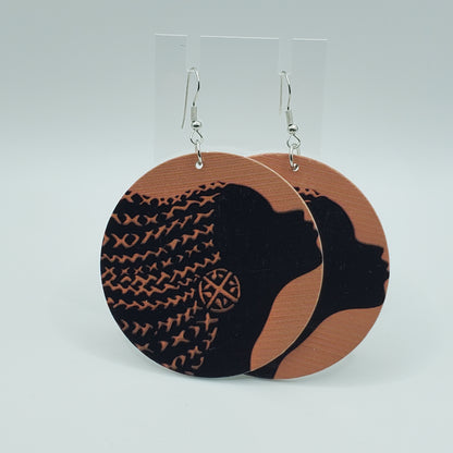 Fashion Me Wooden Earrings