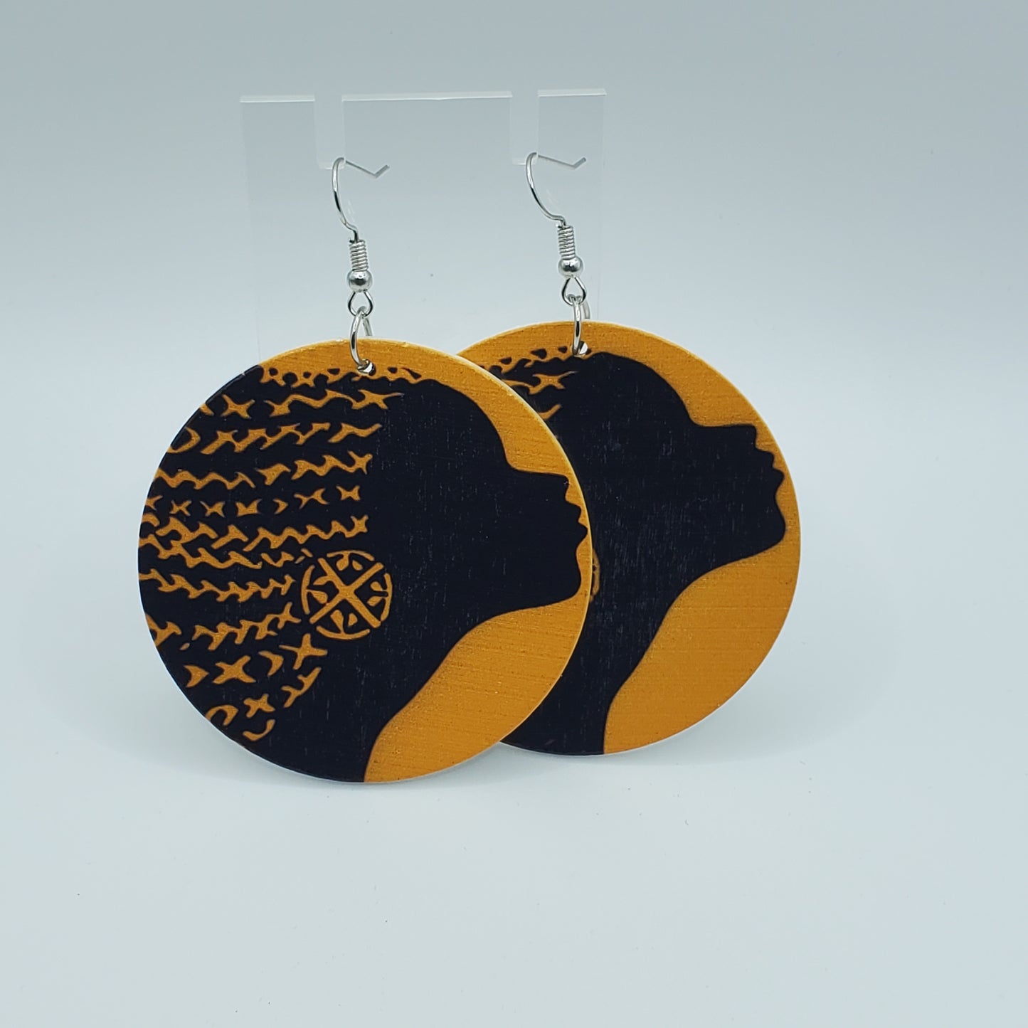 Fashion Me Wooden Earrings