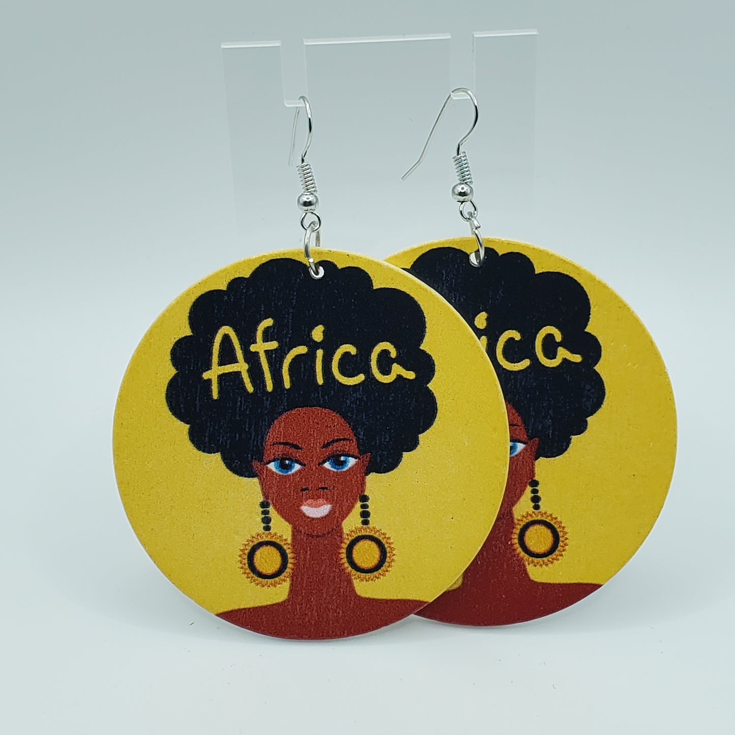 Fashion Me Wooden Earrings